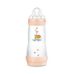 MAM Baby Bottle Easy Start Anti-Colic 320Ml Better Together Collection Salmon 356SG 9001616833229