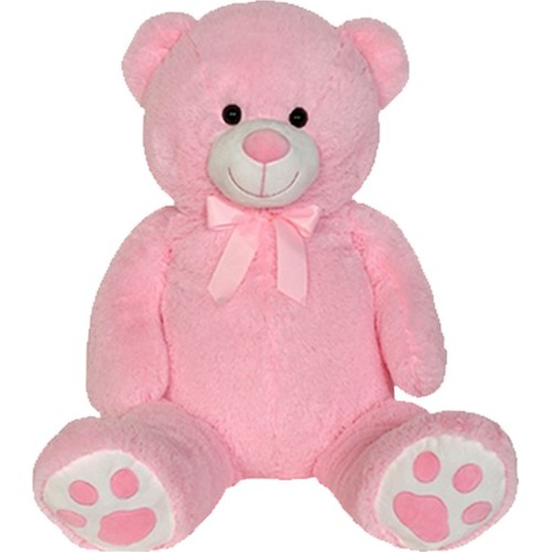 Christakopoulos Μεγάλη Λούτρινη Αρκούδα Bebe 100Εκ. Ροζ 2901 5212007587995