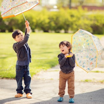 Djeco Childrens Umbrella That Changes Color Faces 68Cm. 04709 3070900047099
