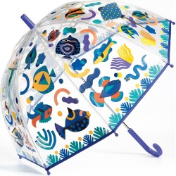 Djeco Childrens Umbrella That Changes Color 68Cm Fish. 04710 3070900047105