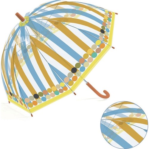 Djeco Childrens Umbrella Lines And Circles 70Cm 04715 3070900047150