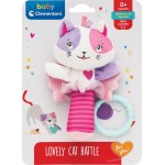 Clementoni Baby For You Baby Rattle Cat 1000-17784 8005125177844