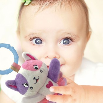 Clementoni Baby For You Baby Rattle Cat 1000-17784 8005125177844