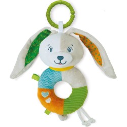 Clementoni Baby For You Baby Rattle Soft Bunny For 0+ Months 1000-17787 8005125177875