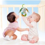 Clementoni Baby For You Baby Rattle Soft Bunny For 0+ Months 1000-17787 8005125177875