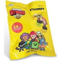 PMI Ltd Brawl Stars Stamper - 1 Pack Blind Foilbag (S1) (Random) (BRW5005) 080230 7290117581216