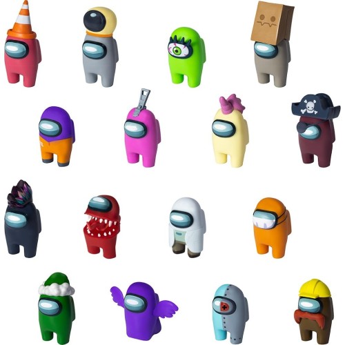 PMI Ltd Among Us Crewmate Figures 3 Pack (4Cm) (S3) (AU2321) 084236 7290117584231