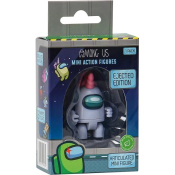 PMI Ltd Among Us Mini Action Figures - Ejected Edition 1 Pack (S3) (Random) (AU6301) 084239 7290117584385
