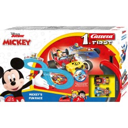 CARRERA Slot 1.First: Disney Junior - Mickey Mickeys Fun Race 20063045 091032 4007486630451