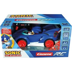 CARRERA R/C Car: 2,4Ghz Team Sonic Racing - Sonic (Performance Version) - 1:18 (370201063) 091047 9003150136224