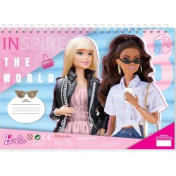 Diakakis imports Barbie Coloring Book 23X33 Cm, 40 Sheets, Stickers-Stencils-2 Coloring Pages, 2 Drawings 000570344 520569859531