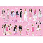 Diakakis imports Barbie Coloring Book 23X33 Cm, 40 Sheets, Stickers-Stencils-2 Coloring Pages, 2 Drawings 000570344 520569859531