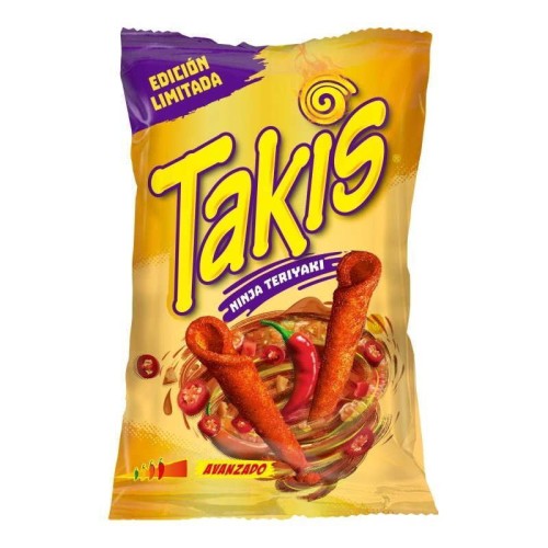 takis crisps Crispy Tortilla Rolls With Tertiyaki Sause K Chili Flavor 90G 26652 8412600018378
