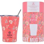 Estia Thermos Coffee Mug Save The Aegean 350Ml Bouquet Coral 01-16906 5207158016906