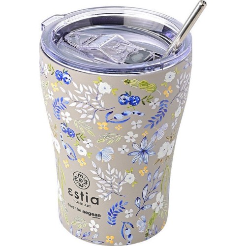 Estia Thermos Coffee MUG Save THE Aegean 350Ml Symphony Taupe 01-16869 5207158016869