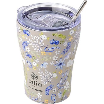 Estia Thermos Coffee MUG Save THE Aegean 350Ml Symphony Taupe 01-16869 5207158016869