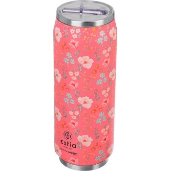 Estia Thermos Travel CUP Save THE Aegean 500Ml Bouquet Coral 01-16821 5207158016821
