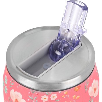 Estia Thermos Travel CUP Save THE Aegean 500Ml Bouquet Coral 01-16821 5207158016821