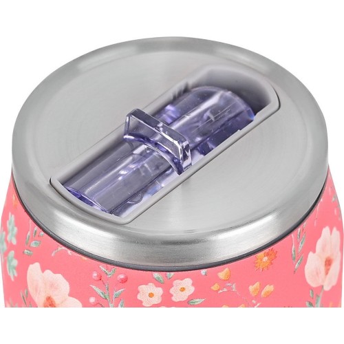 Estia Thermos Travel CUP Save THE Aegean 500Ml Bouquet Coral 01-16821 5207158016821