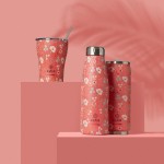 Estia Thermos Travel CUP Save THE Aegean 500Ml Bouquet Coral 01-16821 5207158016821