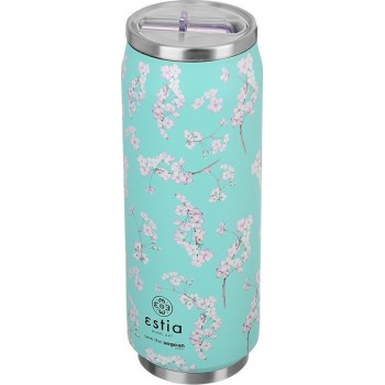 Estia Θερμος Travel Cup Save The Aegean 500Ml Blossom Green 01-16814 5207158016814