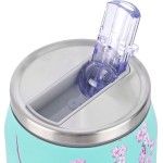Estia Θερμος Travel Cup Save The Aegean 500Ml Blossom Green 01-16814 5207158016814