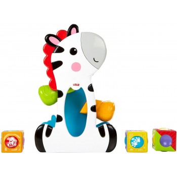 Mattel Ζέβρα Με Κύβους Δραστηριοτήτων CGN63 887961069938
