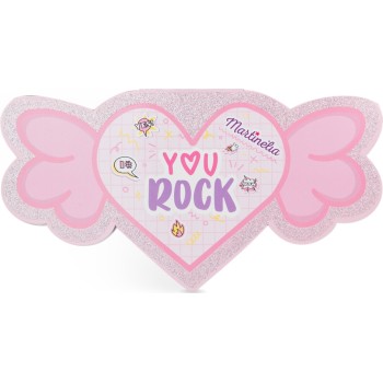martinelia Super Girl Heart Palette Παιδική Multi Παλέτα Σε Σχήμα Φτερωτής Καρδιάς LL-32504 8436609393700