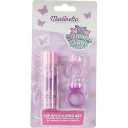 martinelia Shimmer Wings Lip Balm And Ring Set LL-26125 8436609391560