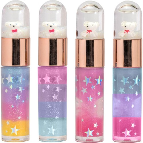 martinelia Bear Lip Gloss Glitter Effect Παιδικό Lip Gloss Με Πινελάκι - 1 Τμχ C-61039 8436591923107