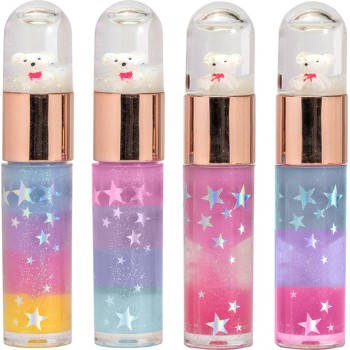 martinelia Bear Lip Gloss Glitter Effect Παιδικό Lip Gloss Με Πινελάκι - 1 Τμχ C-61039 8436591923107