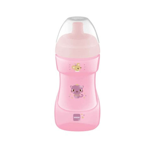 MAM Ποτηράκι Sports Cup 330Ml Ροζ 470G 9001616833717