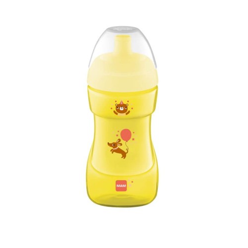 MAM Ποτηράκι Sports Cup 330Ml Κίτρινο 470U 9001616833724