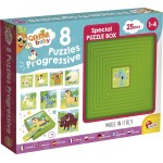 Lisciani Επιτραπέζιο Carotina Baby 9 Progressive Puzzles - Η Φάρμα 10.95483 8008324095483