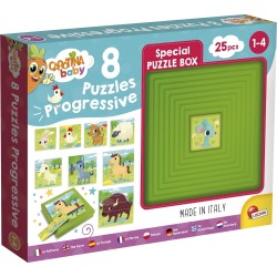 Lisciani Carrot Baby 9 Puzzle Progressive Farm 10.95483 8008324095483