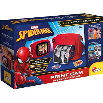 Lisciani Spider-Man Print Cam Φωτογραφική Κάμερα 25.104024 8008324104024