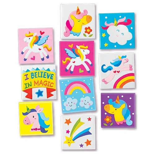 4M Fun For Girls : Craft Decorative Unicorn Magnets 4M0526 4893156047403