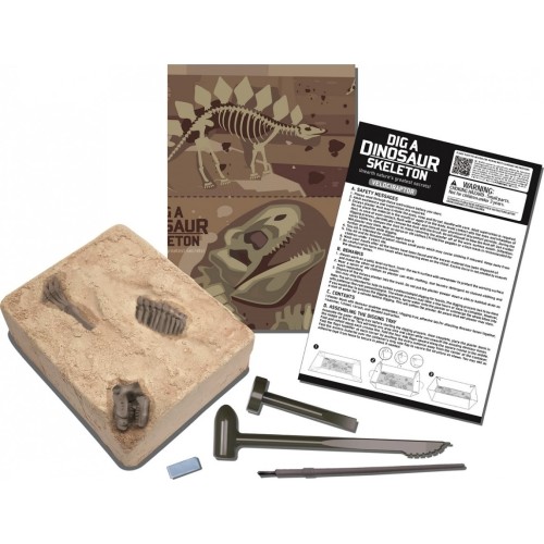 4M Dinosaurs - Volcanoes : Velociraptor Excavation 4M0023 4893156132345