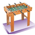 Toys-shop Choice Footbal Game Table 69X37cm 6 Rows JS065655 6990620656555