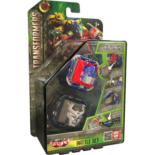 bot-i Battle Cubes Transformers : Optimus Prime Vs Scourge BATC800TFOS 8411936720887