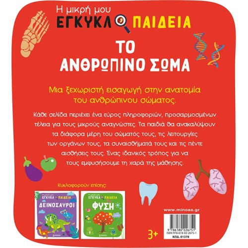 ΜΙΝΩΑΣ The Human Body 1378 9786180226751