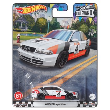 Mattel Hot Wheels Αυτοκινητάκια Premium Boulevard - Audi S4 Quattro GJT68 / HKF30 194735102105