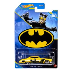 Mattel Hot Wheels Αυτοκινητάκια - Ταινίες Batman Justice League Fishd And Chipd HDG89 / HLK68 194735113705