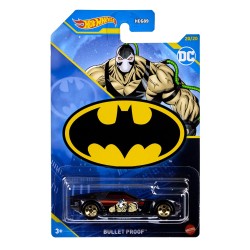 Mattel Hot Wheels Αυτοκινητάκια - Ταινίες Batman Justice League Bullet Proof HDG89 / HLK69 194735113811