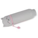 Legami Kawaii - 2 In 1 Soft Silicone Pencil Case - Kitty KA0009 8052694002169