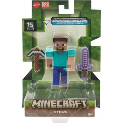 Mattel Minecraft Φιγούρες 8Εκ - Steve GTP08 / HTN05 194735194346