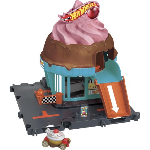 Mattel Hot Wheels City Ice Cream Shop HDR24 / HTN77 194735195077