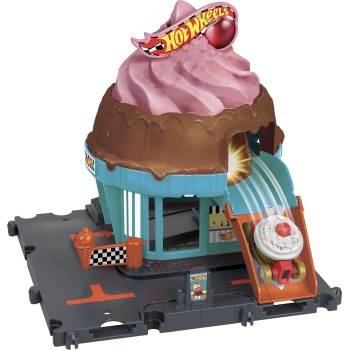 Mattel Hot Wheels City Ice Cream Shop HDR24 / HTN77 194735195077