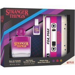 Air-Val Netflix Stranger Things Gift Σετ Δώρου Άρωμα 100 Ml + Βερνίκι Νυχιών + Τσάντα Κινητού 9529 8411114095295