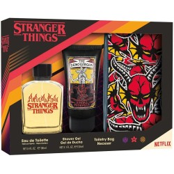 Air-Val Netflix Stranger Things Gift Set Edt 100 Ml + Shower Gel 150 Ml + Toiletry Bag 9528 8411114095288